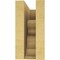 Ekena Millwork 5"W x 10"D x 10"H Classic Highland Rough Cedar Woodgrain TimberThane Corbel, Primed Tan CORUR05X10X10HLDRCPR - alternate 2